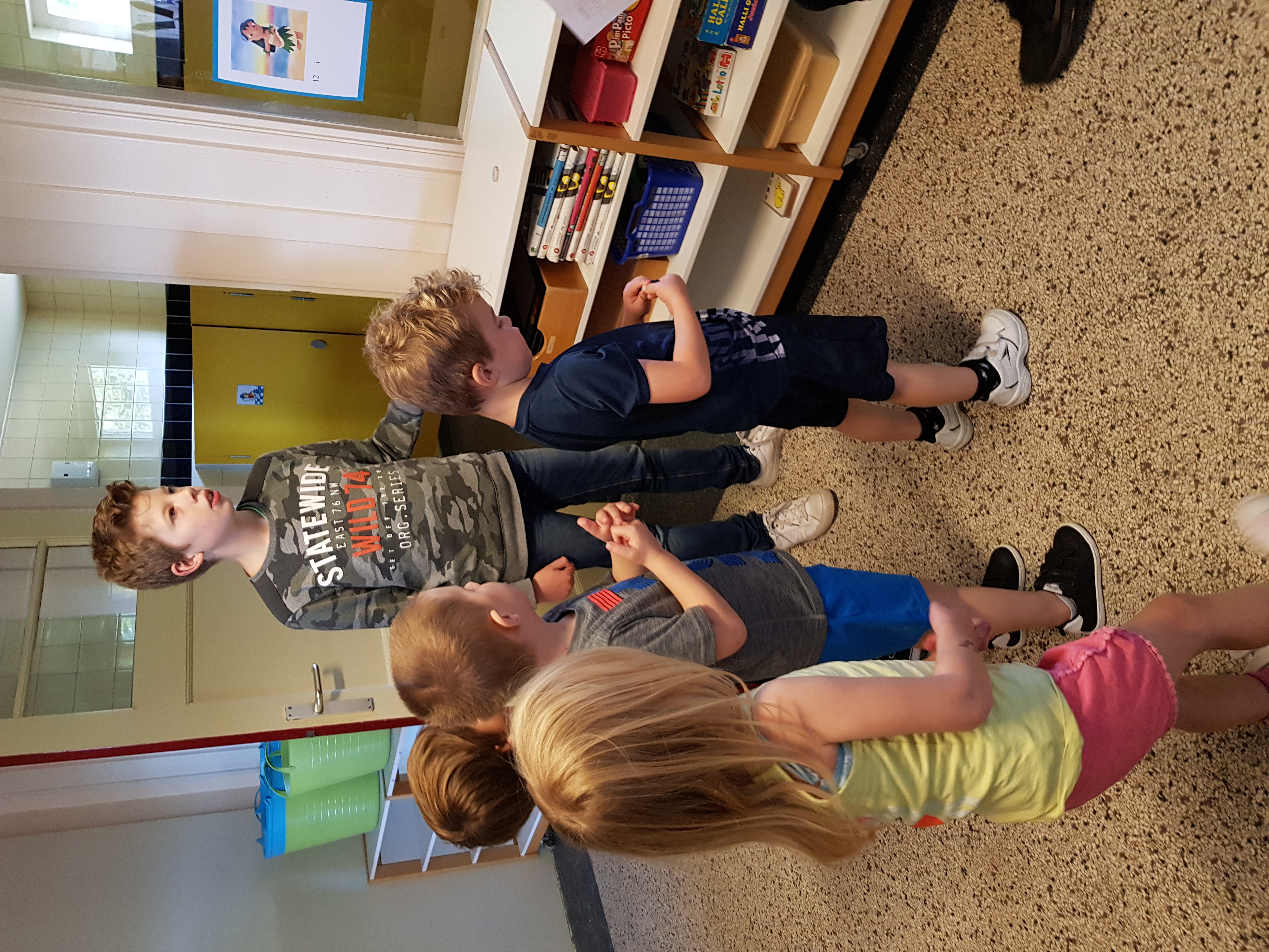 Vriendjes speurtocht.