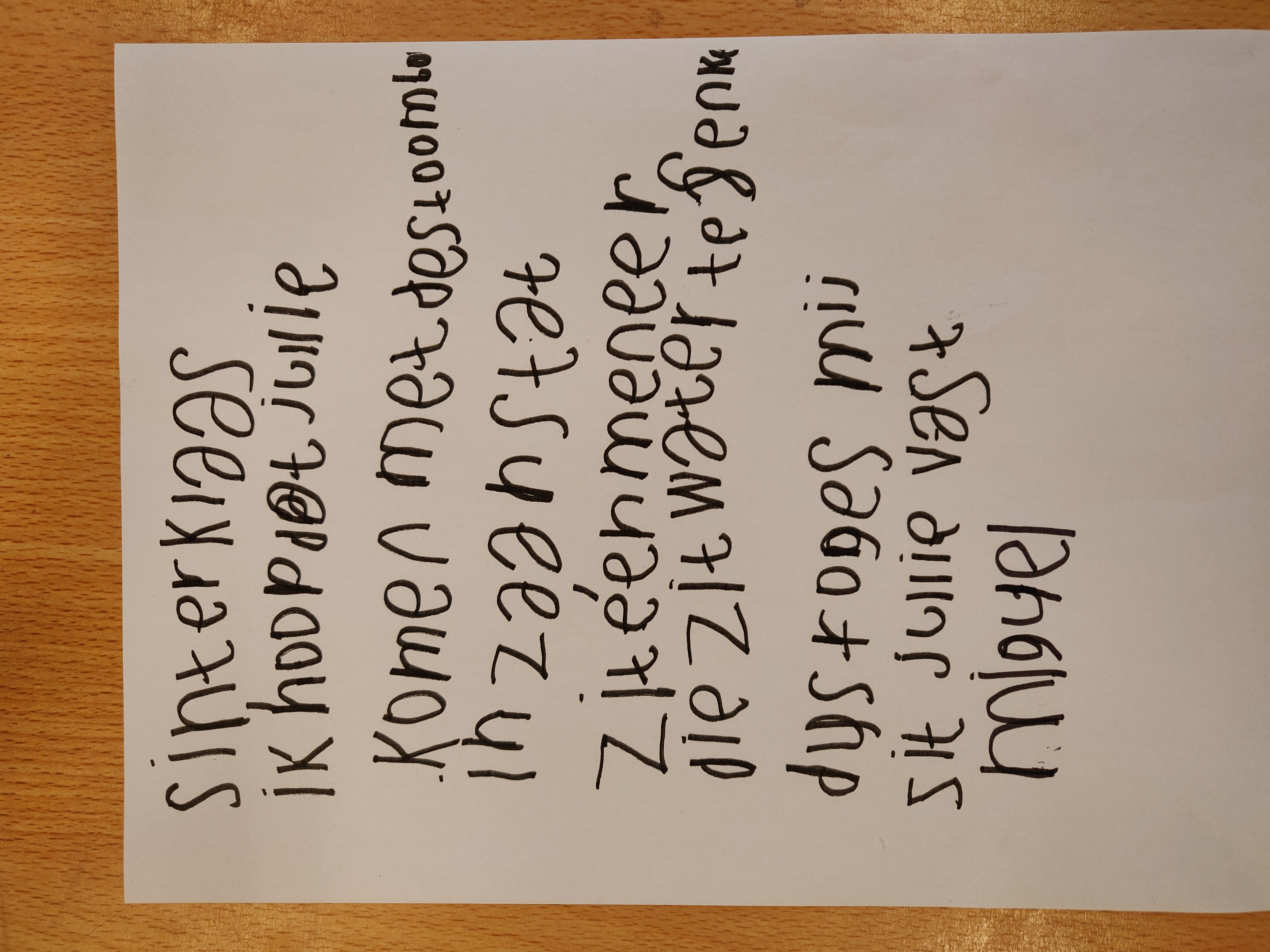 Sint is in aantocht....